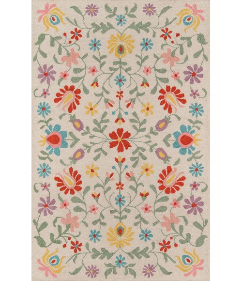 Momeni Newport Area Rug NP-20 Ivory 5' X 8'