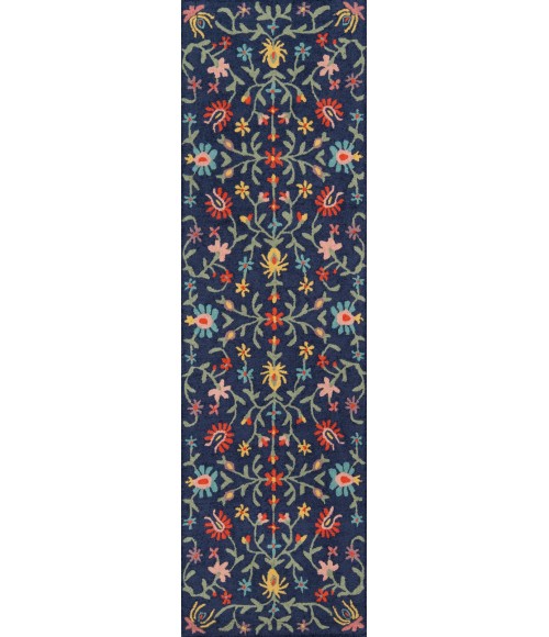 Momeni Newport Area Rug NP-20 Navy 9' X 12'