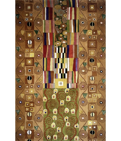 New Wave Area Rug Momeni New Wave Area Rug NW-02 Multi 5'9 X 5'9 Round