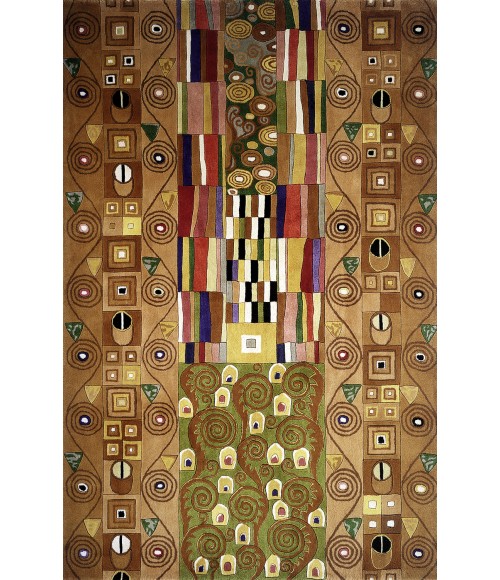 Momeni New Wave Area Rug NW-02 Multi 5'9 X 5'9 Round