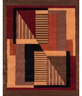 New Wave Area Rug Momeni New Wave Area Rug NW-06 Pomegranate 7'9 X 7'9 Round