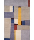 New Wave Area Rug Momeni New Wave Area Rug NW-23 Grey 5'9 X 5'9 Round