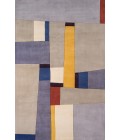 Momeni New Wave Area Rug NW-23 Grey 3'6 X 5'6