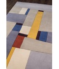 New Wave Area Rug Momeni New Wave Area Rug NW-23 Grey 5'9 X 5'9 Round