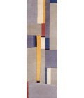 New Wave Area Rug Momeni New Wave Area Rug NW-23 Grey 5'9 X 5'9 Round