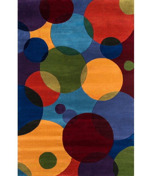 New Wave Area Rug Momeni New Wave Area Rug NW-37 Multi 3'6 X 5'6