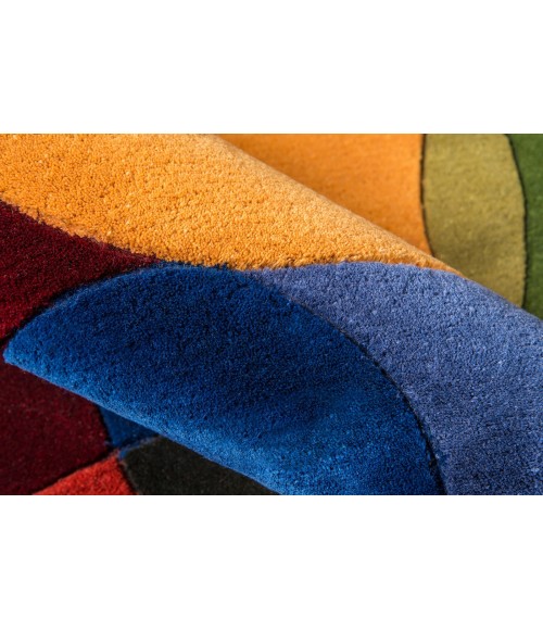 New Wave Area Rug Momeni New Wave Area Rug NW-37 Multi 3'6 X 5'6