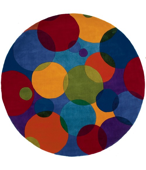 New Wave Area Rug Momeni New Wave Area Rug NW-37 Multi 3'6 X 5'6