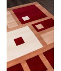 New Wave Area Rug Momeni New Wave Area Rug NW-50 Red 2' X 3'
