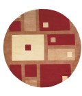 New Wave Area Rug Momeni New Wave Area Rug NW-50 Red 2' X 3'