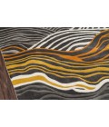 Momeni New Wave Area Rug NW144 Grey 7'9 X 7'9 Round