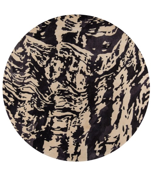 New Wave Area Rug Momeni New Wave Area Rug NW145 Charcoal 2'6 X 8' Runner