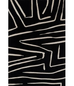 Momeni Noho No-04 Black Area Rug 2 ft. 3 in. X 7 ft. 6 in. Runner