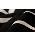 Noho Area Rug Momeni Noho Area Rug NO-04 Black 2'3 X 7'6 Runner