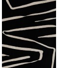 Noho Area Rug Momeni Noho Area Rug NO-04 Black 2'3 X 7'6 Runner