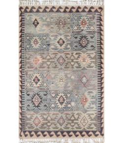 Momeni Nomad Nom-1 Blue Area Rug 8 ft. X 11 ft. Rectangle