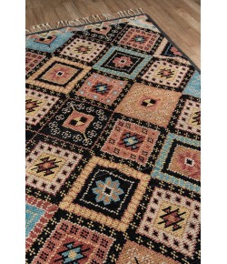 Momeni Nomad Nom-2 Black Area Rug 8 ft. X 11 ft. Rectangle