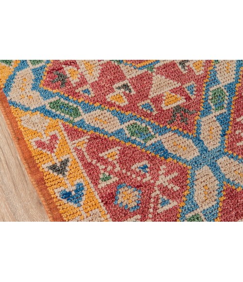 Momeni Nomad Area Rug NOM-4 Rust 5' X 8'