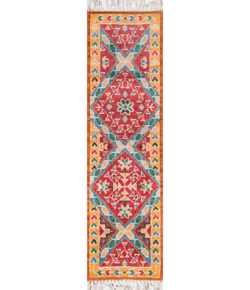 Nomad Area Rug Momeni Nomad Area Rug NOM-4 Rust 5' X 8'