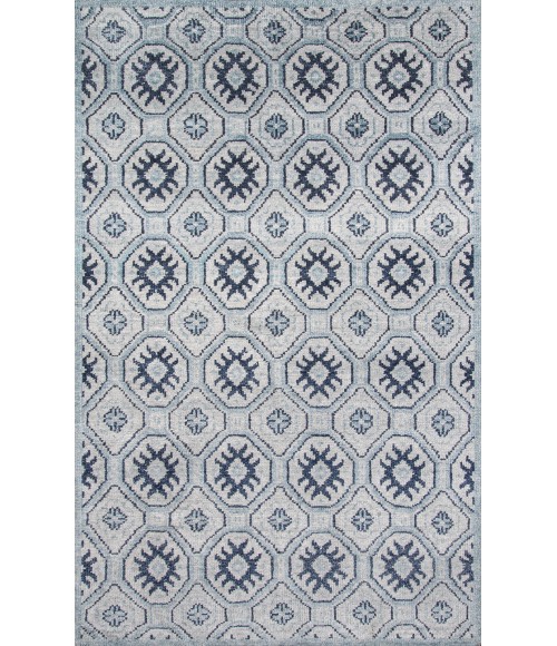 Nova Area Rug Momeni Nova Area Rug NOV-4 Blue 5' X 8'