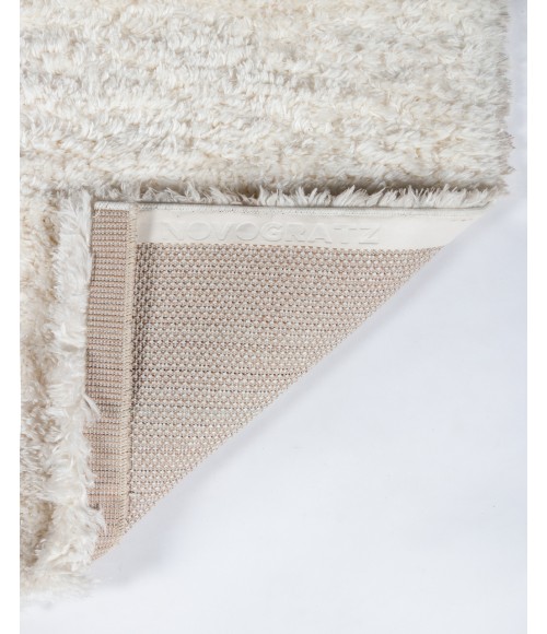 Novogratz Nola Shag NS-01 Snow 5 ft. 3 in. X 7 ft. Rectangle Rug