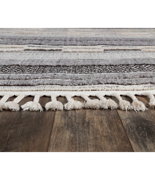 Momeni Odessa ODE-1 Grey 7 ft. 10 in. X 10 ft. 10 in. Rectangle Rug