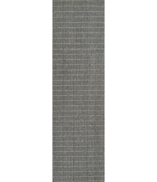 Momeni Oliver OLI-1 Blue 2'3" X 8' Runner Area Rug