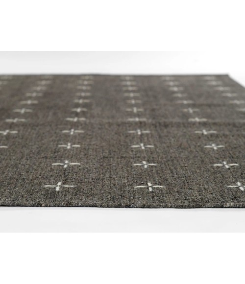 Momeni Oliver OLI-2 Charcoal 9 ft. X 12 ft. Rectangle Rug