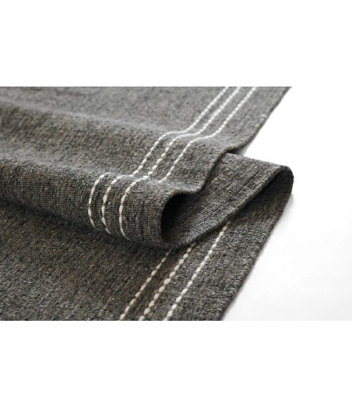 Momeni Oliver OLI-3 Charcoal 8 ft. X 10 ft. Rectangle Rug