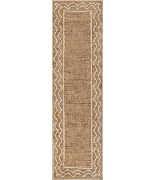 Momeni Orchard Area Rug ORC-1 Ripple Natural 2' X 3'