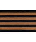 Park Area Rug Momeni Park Area Rug PAR-2 Stripe Black 1'6 X 2'6