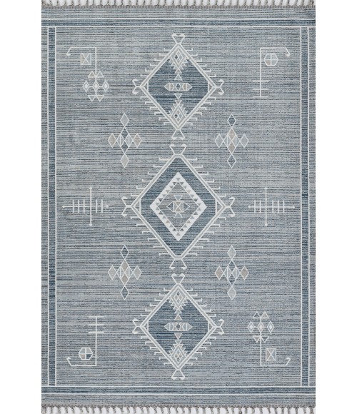 Momeni Rabat Blue Rug RBT-2 2 ft. 7 in. X 7 ft. 10 in. Rect. Momeni Rabat Blue RBT-2 2 ft. 7 in. X 7 ft. 10 in. Rect. Rug