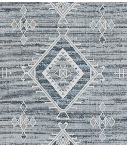 Momeni Rabat Blue Rug RBT-2 2 ft. 7 in. X 7 ft. 10 in. Rect. Momeni Rabat Blue RBT-2 2 ft. 7 in. X 7 ft. 10 in. Rect. Rug