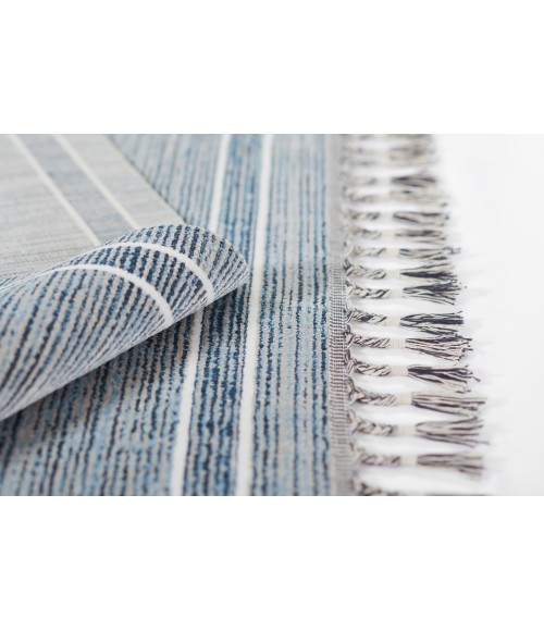 Momeni Rabat Blue Rug RBT-2 2 ft. 7 in. X 7 ft. 10 in. Rect. Momeni Rabat Blue RBT-2 2 ft. 7 in. X 7 ft. 10 in. Rect. Rug