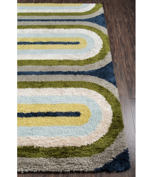 Momeni Retro Area Rug RET-2 Retro Wave Multi 2'3 X 7'6 Runner