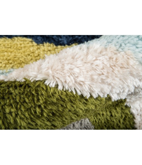 Momeni Retro Area Rug RET-2 Retro Wave Multi 3'6 X 5'6