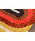 Momeni Retro Area Rug RET-2 Retro Wave Red 2'3 X 7'6 Runner