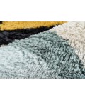 Momeni Retro Area Rug RET-3 Bullseye Blue 3'6 X 5'6