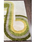 Momeni Retro Area Rug RET-3 Bullseye Green 2'3 X 7'6 Runner