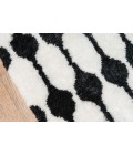 Momeni Retro Area Rug RET-4 Stockings Black 7'6 X 9'6