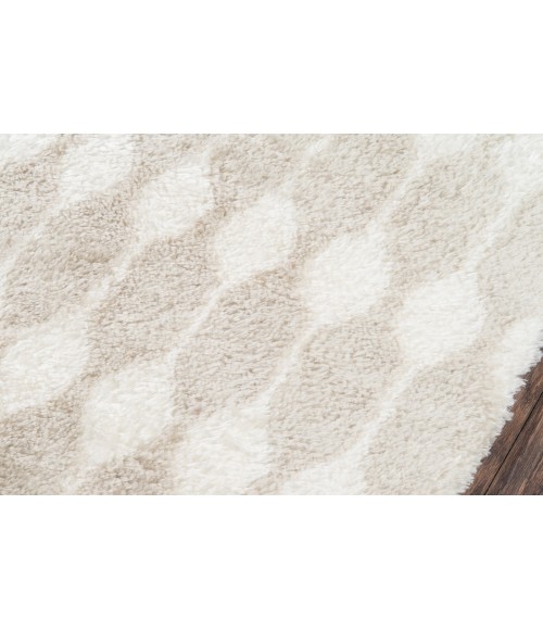 Momeni Retro Area Rug RET-4 Stockings Taupe 7'6 X 9'6