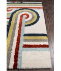 Momeni Retro Area Rug RET-5 Turnstyle Multi 2'3 X 7'6 Runner
