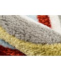 Momeni Retro Area Rug RET-5 Turnstyle Multi 2'3 X 7'6 Runner