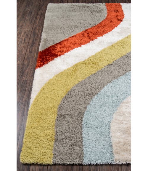 Momeni Retro Area Rug RET-6 Classic 70's Multi 7'6 X 9'6
