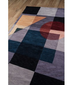 Momeni Rio Rio54 Blue Area Rug 5 ft. X 7 ft. 6 in. Rectangle