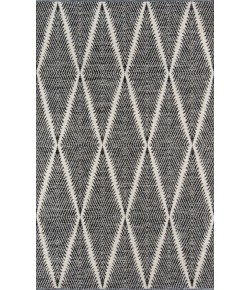 Momeni Erin Gates River Riv-1 Black Area Rug 8 ft. 6 in. X 11 ft. 6 in. Rectangle
