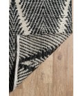 Momeni River Area Rug RIV-1 Beacon Black 8'6 X 11'6