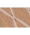 Momeni River Area Rug RIV-1 Beacon Orange 2'3 X 8' Runner