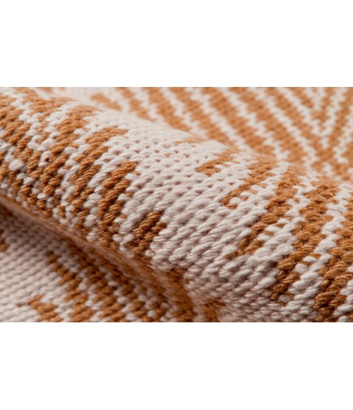 Momeni River Area Rug RIV-1 Beacon Orange 2'3 X 8' Runner