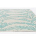 Momeni Riviera RV-01 Aqua 2 ft. 7 in. X 7 ft. 6 in. Runner Rug